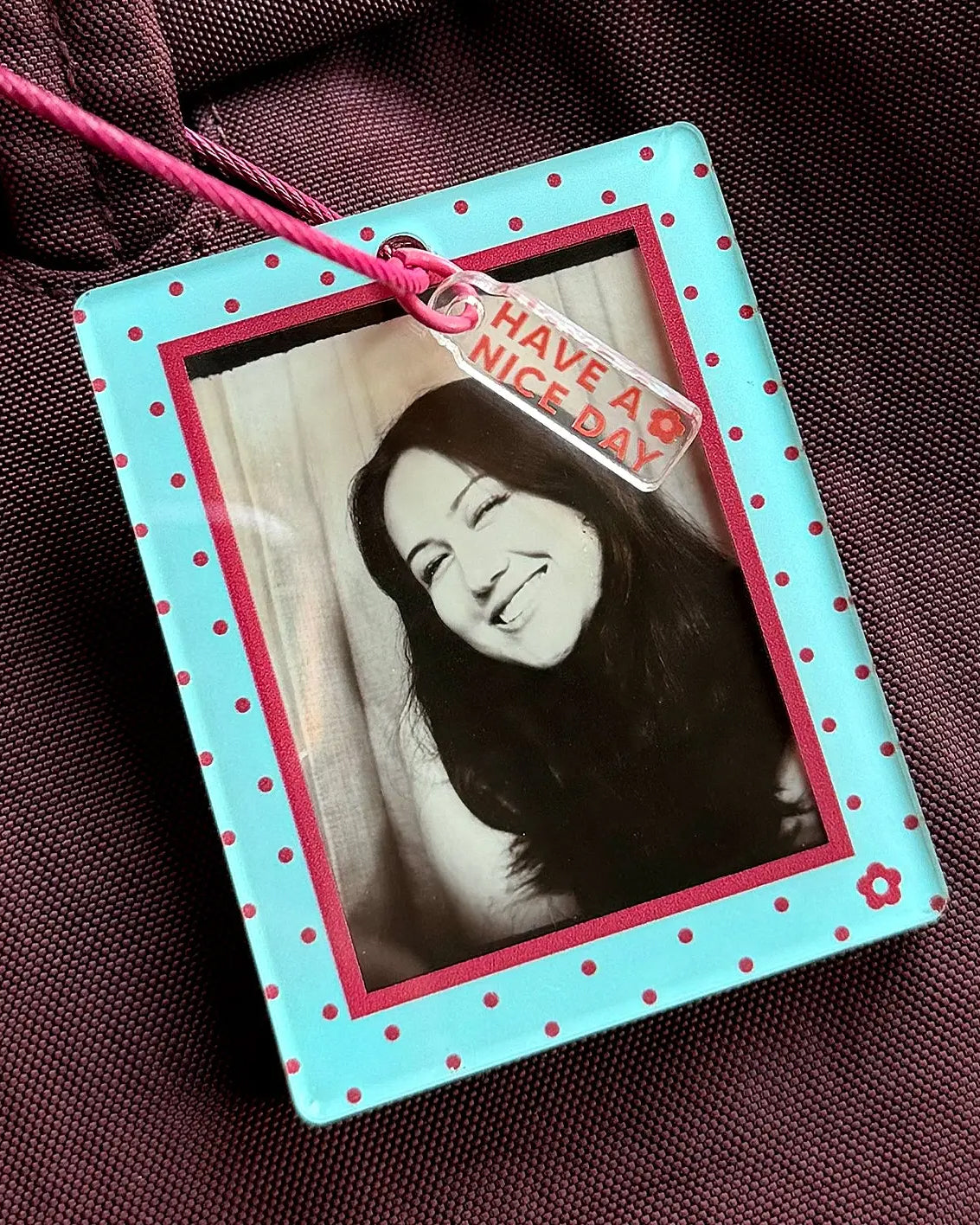 Baby Blues Photo Frame Keychain