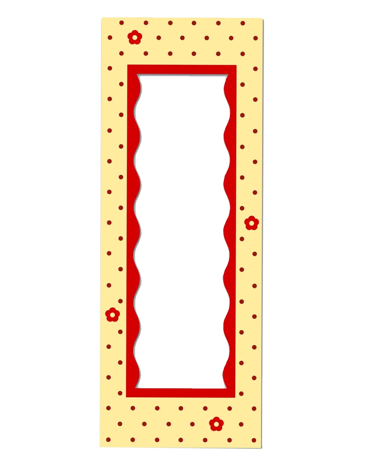 Polka Dot Daisy Digital Magnetic Photobooth Frame