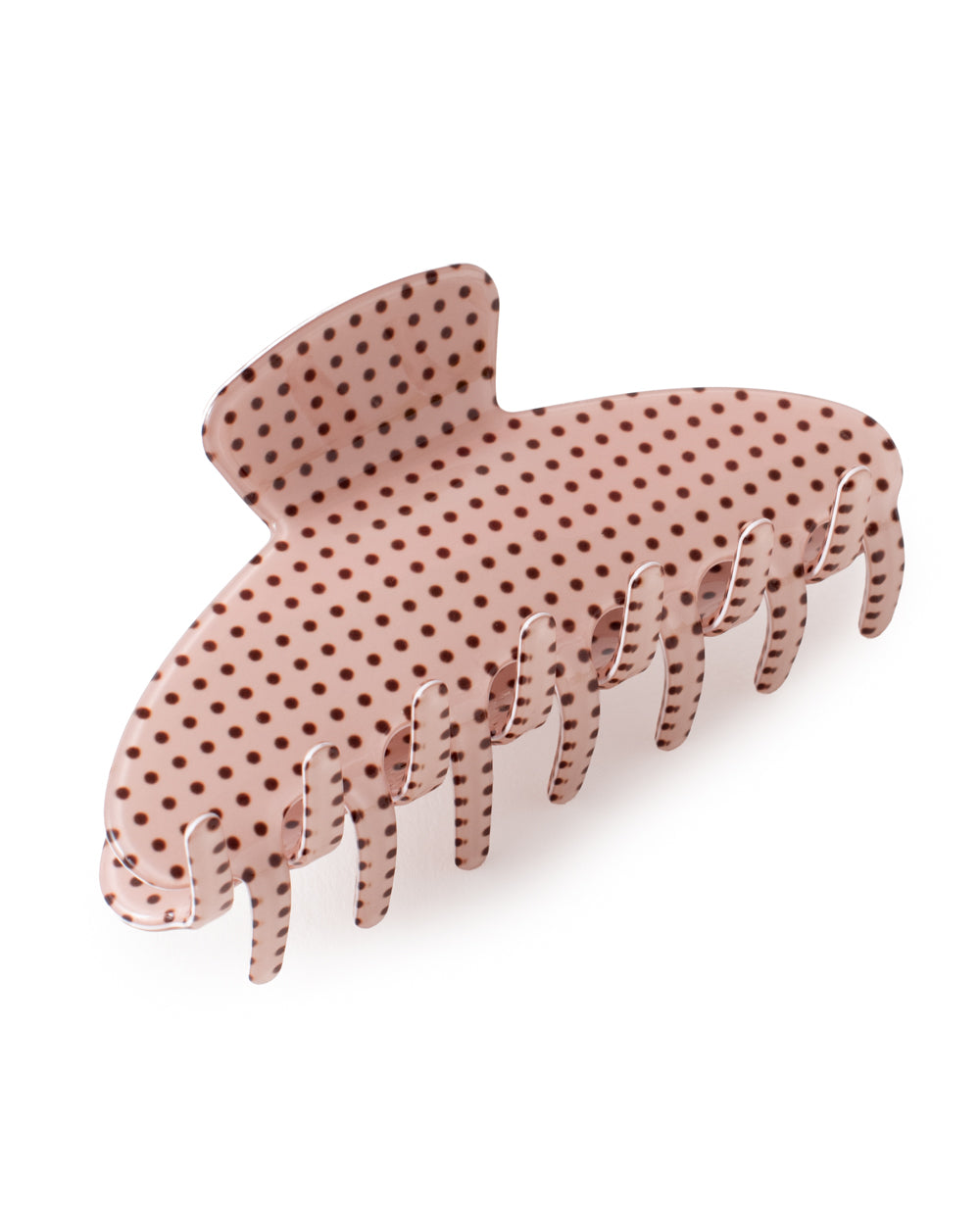 Cafe Polka Dot Hair Claw