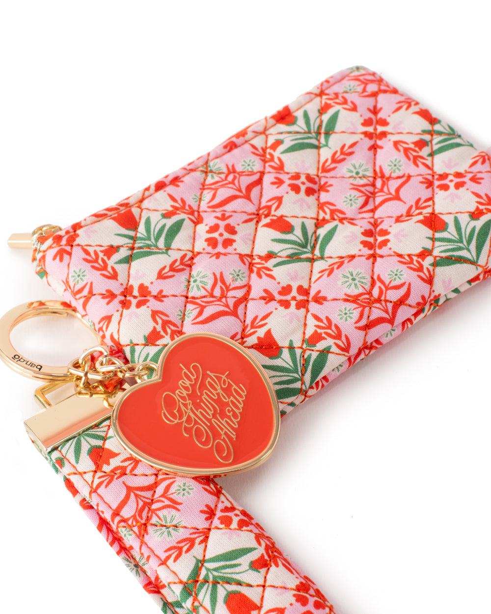 Good Things Ahead Quilted Wristlet
