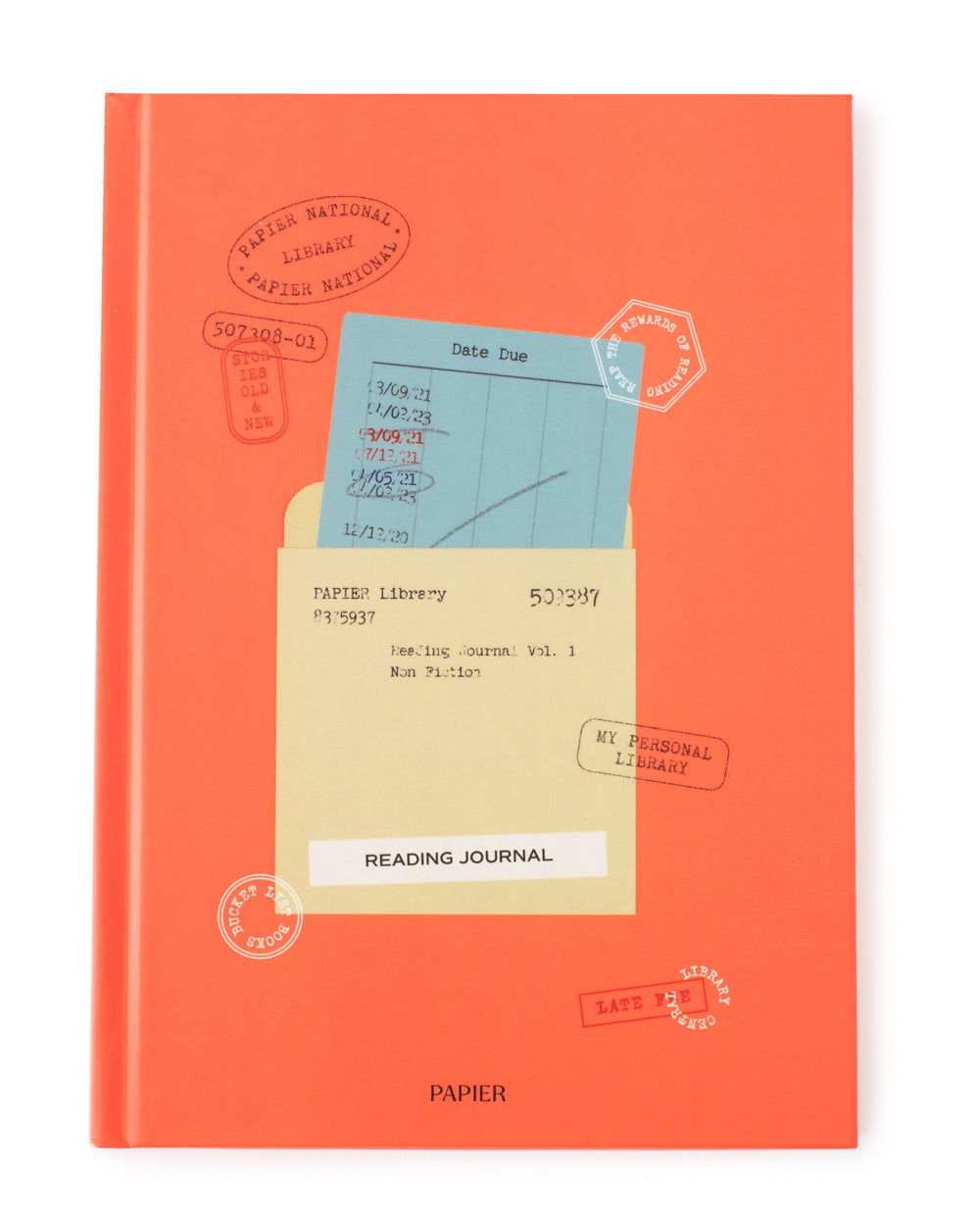 Library Card Reading Journal