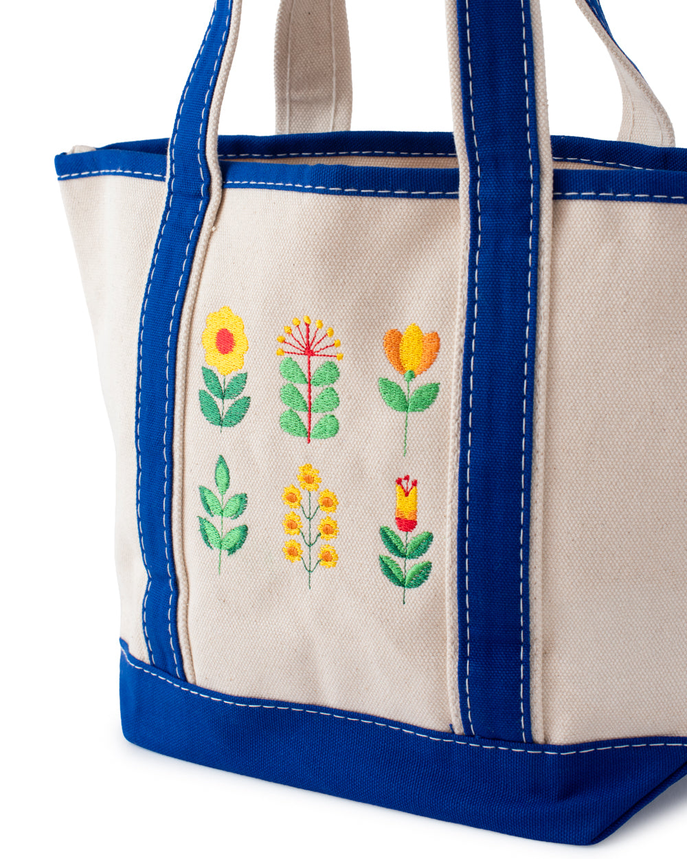 Scandinavian Florals Tote Bag