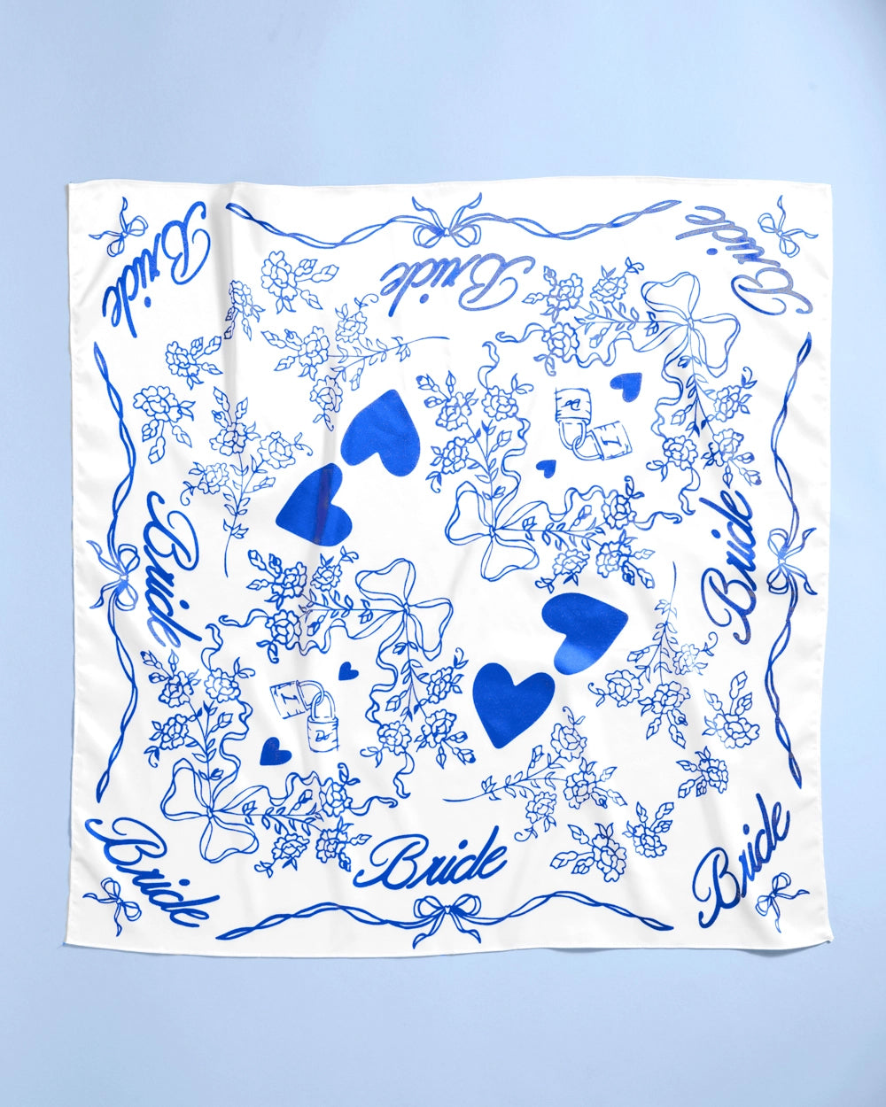 Bride Hair Scarf Bandana