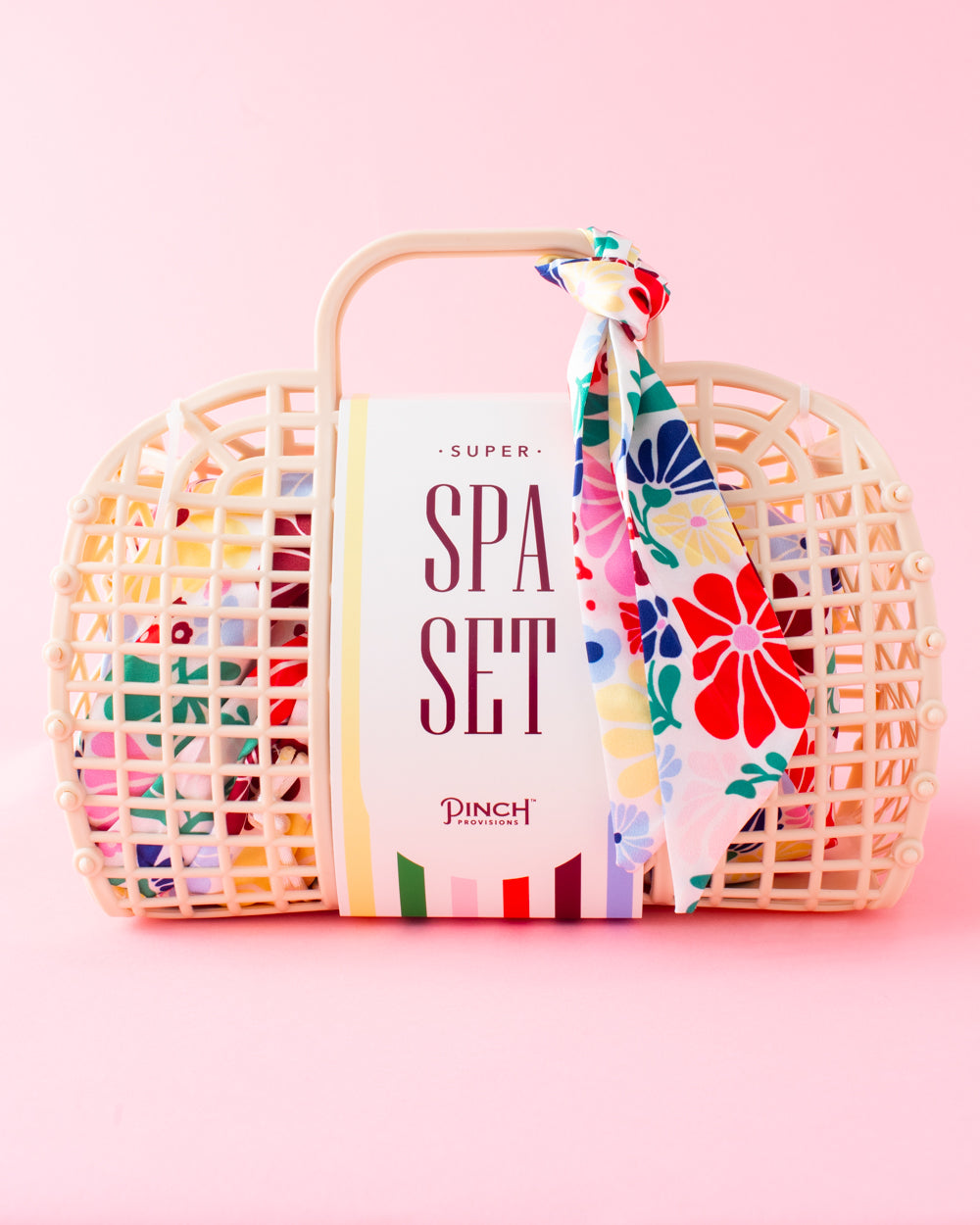 Floral Super Spa Set Basket