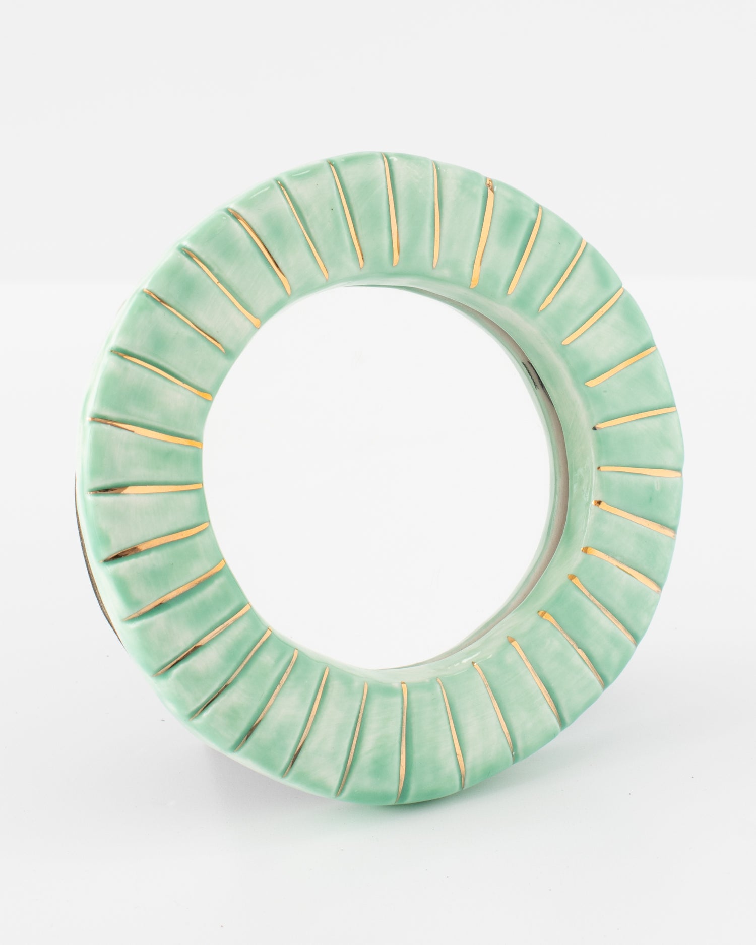 Shine Bright Stoneware Mirror