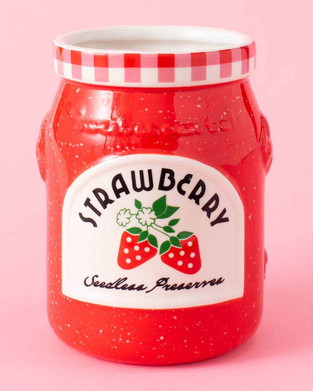 Strawberry Jam Ceramic Vase