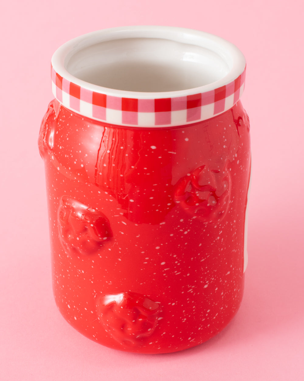 Strawberry Jam Ceramic Vase