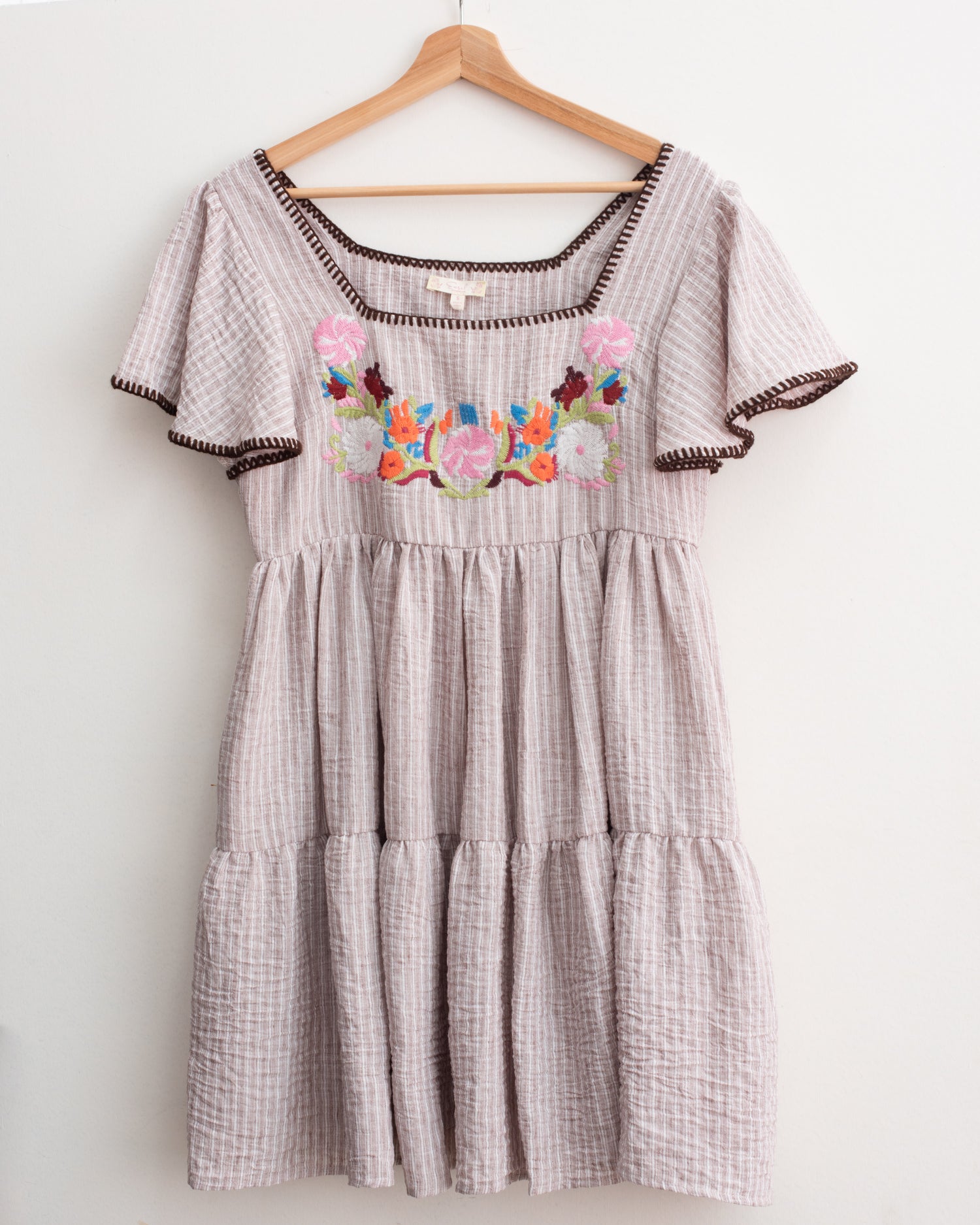Rosa Embroidered Floral Dress