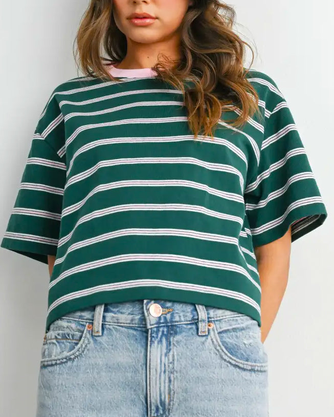 Summer School Cropped Tee