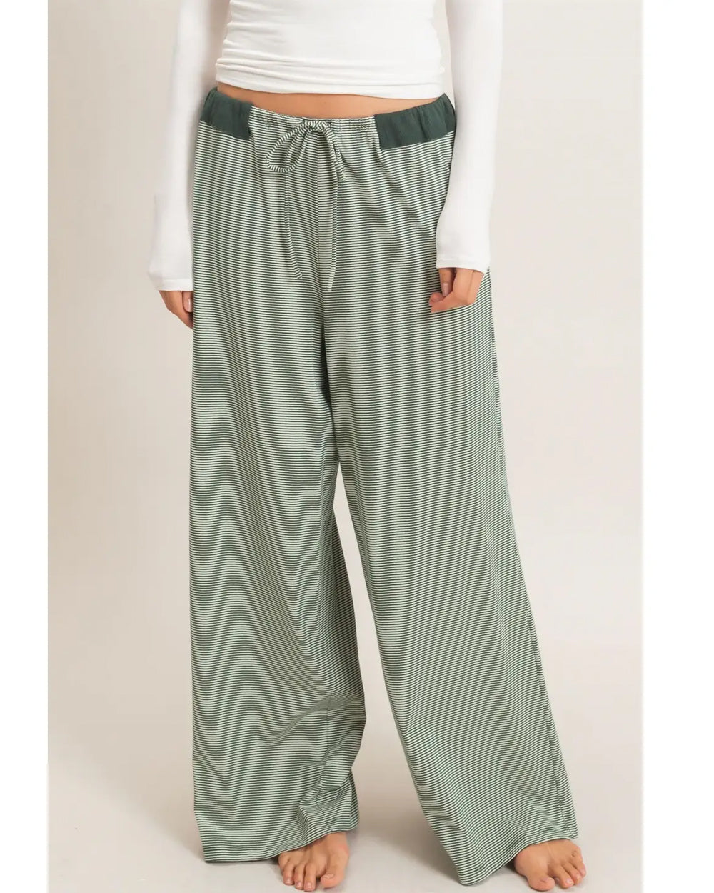 Staycation Striped Lounge Pants