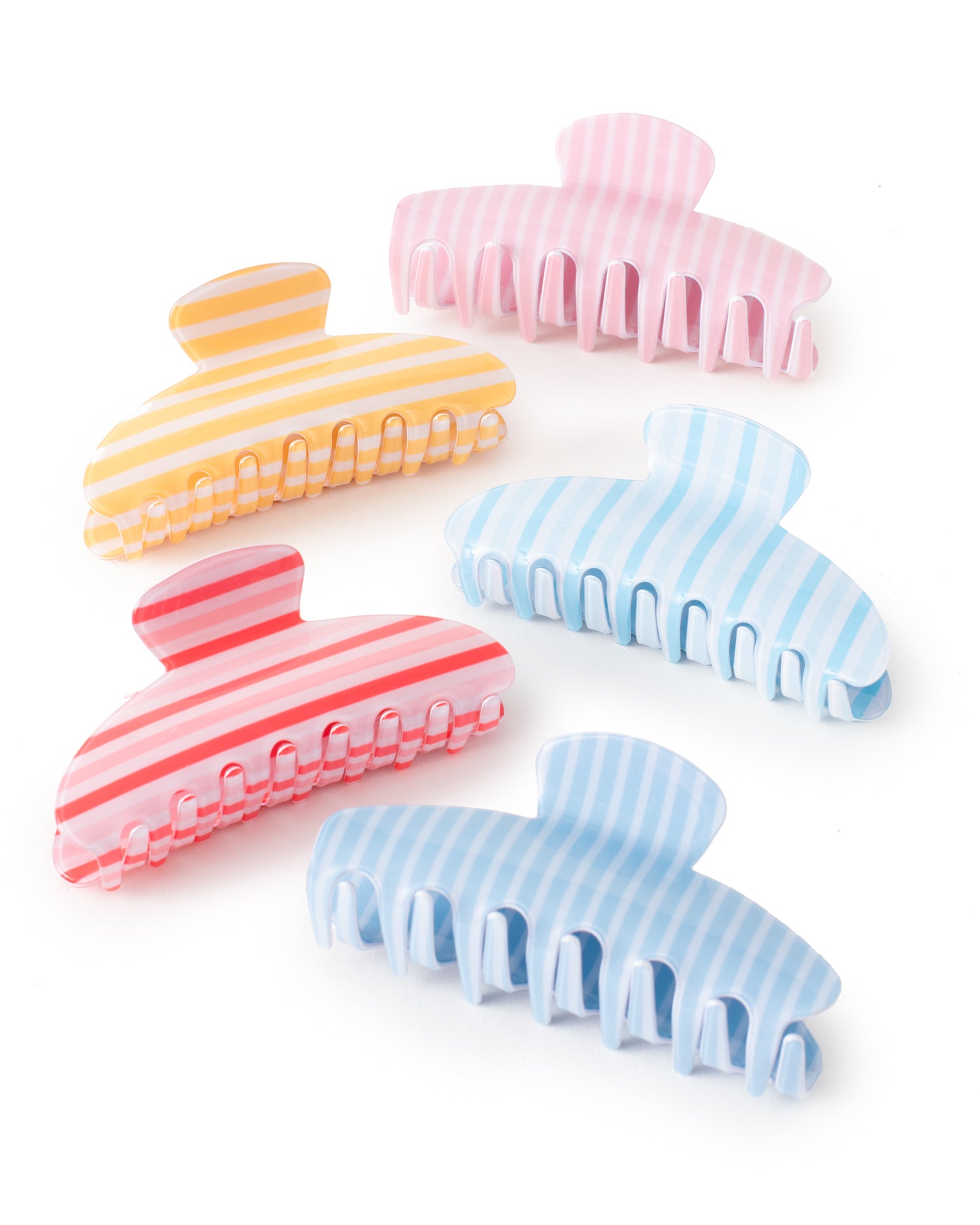 Summer Stripe Hair Claw