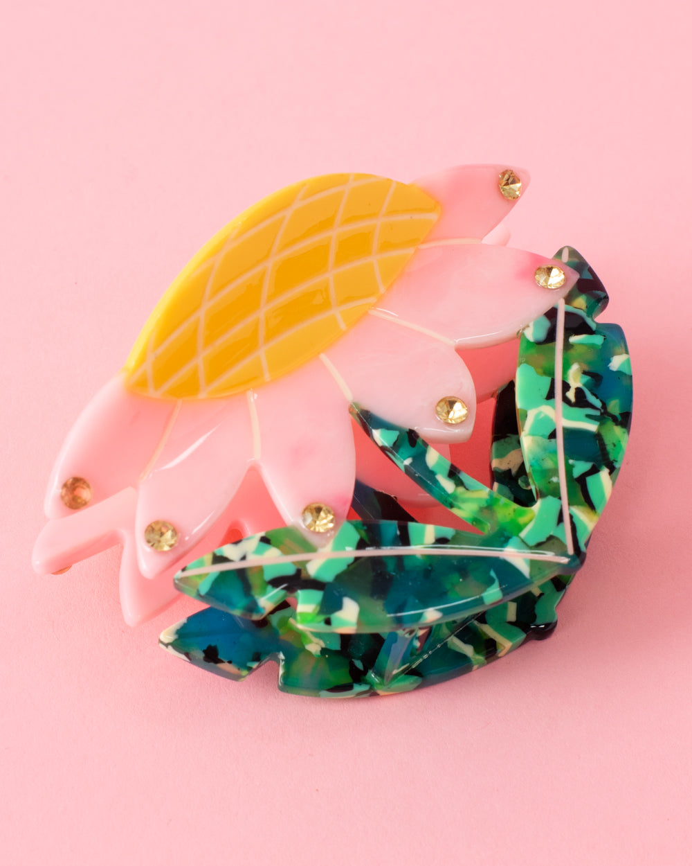 Blooming Flower Hair Claw