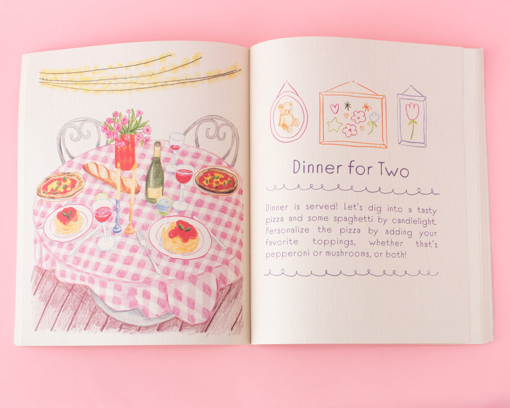 Sweet Spaces Doodle Book