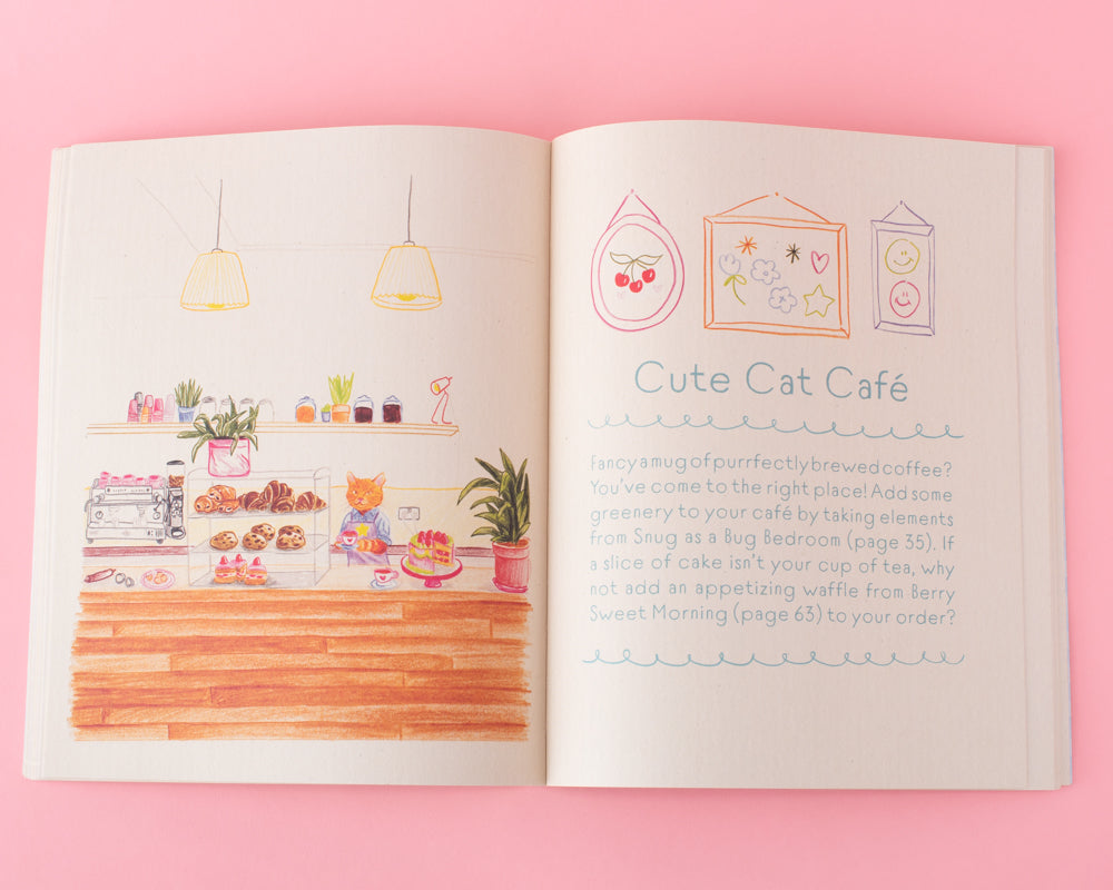 Sweet Spaces Doodle Book