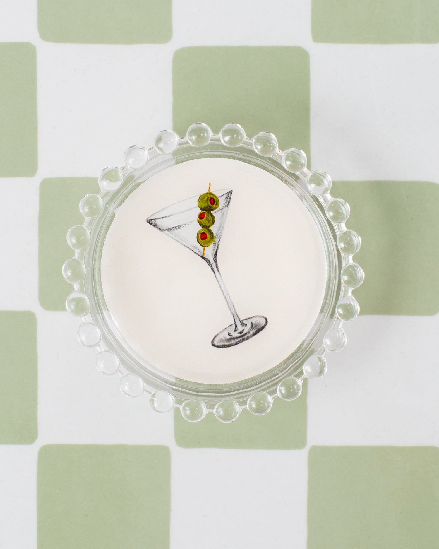 Dirty Martini Trinket Dish