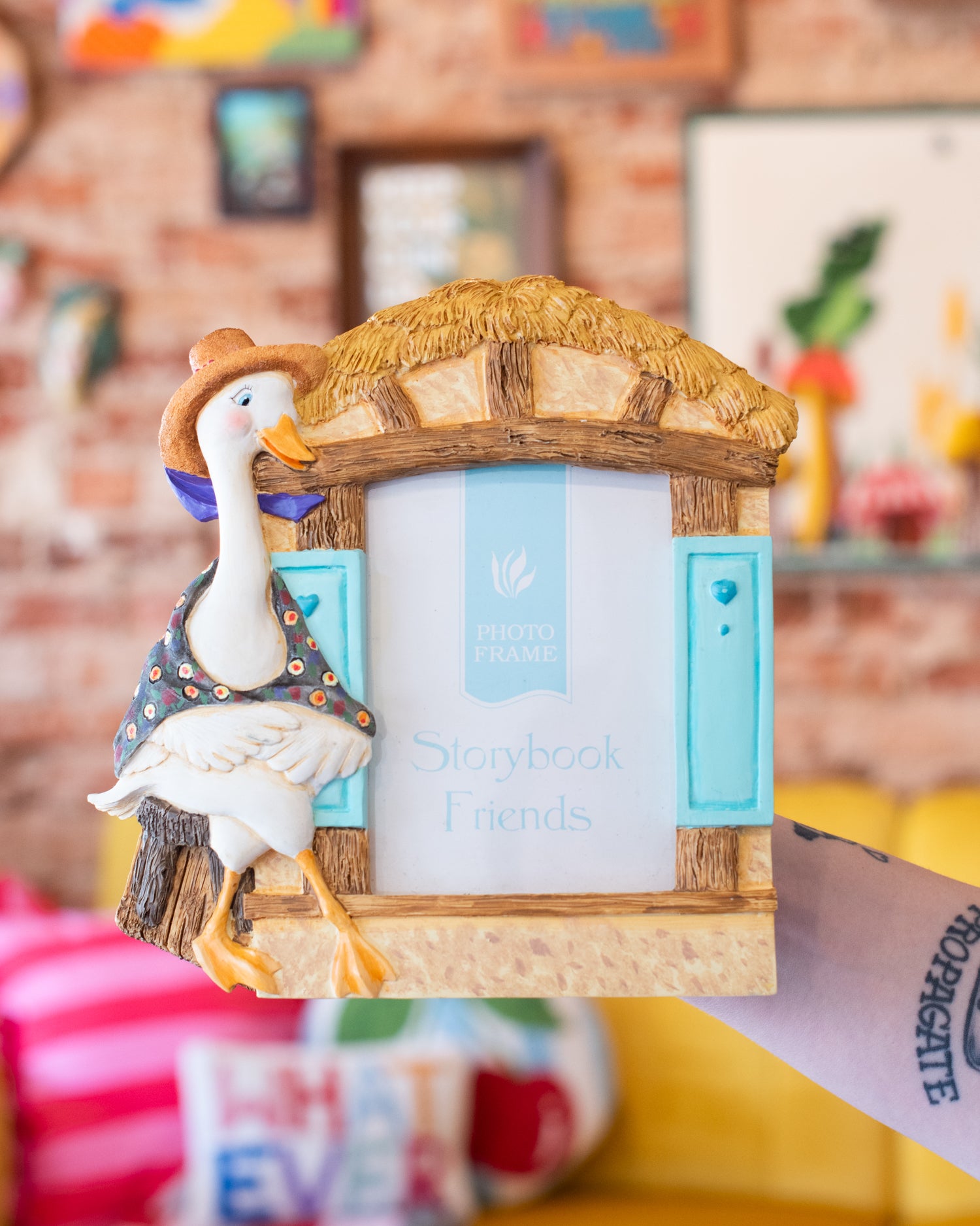 Vintage Coastal Goose Picture Frame