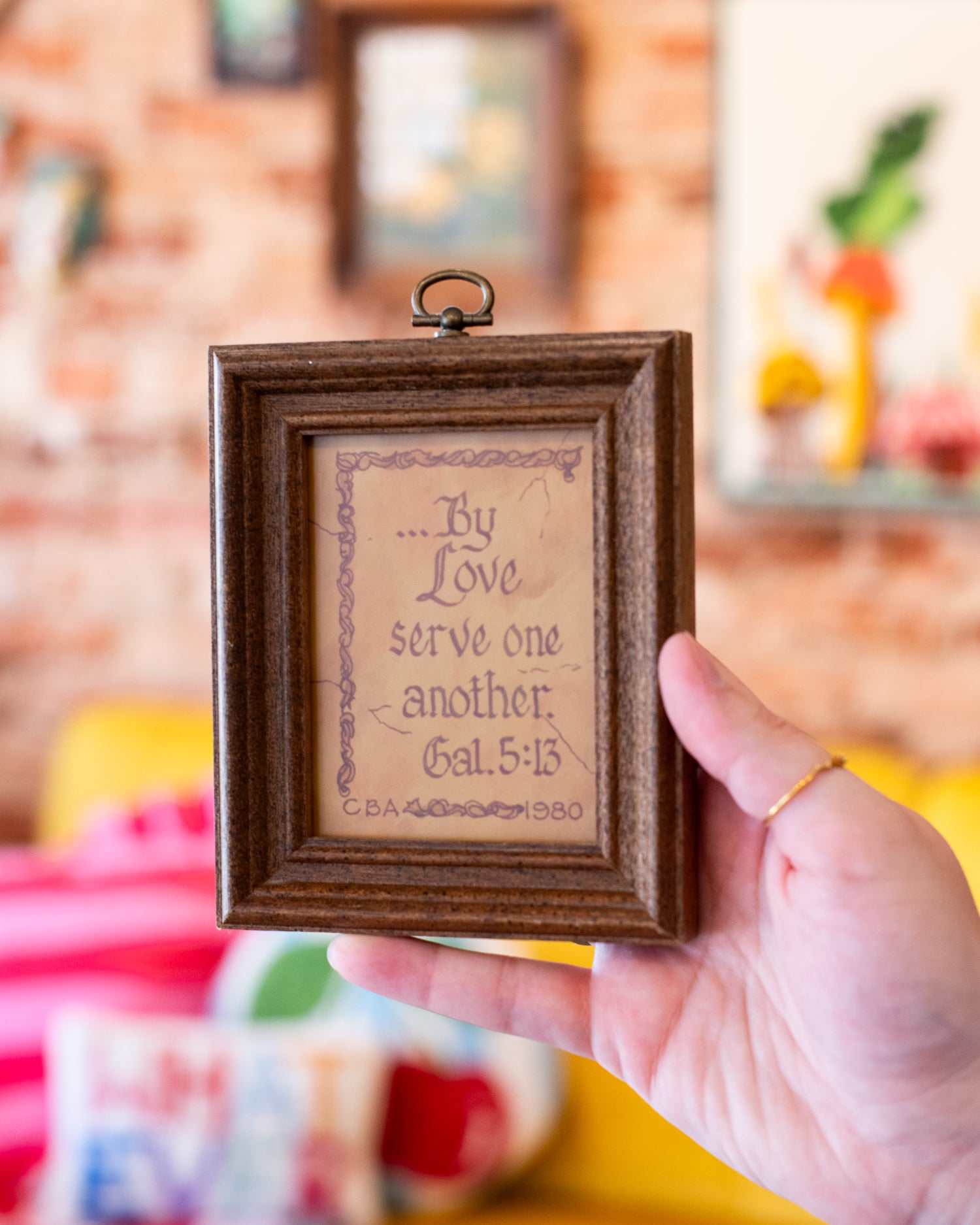 Vintage Galatians Framed Art