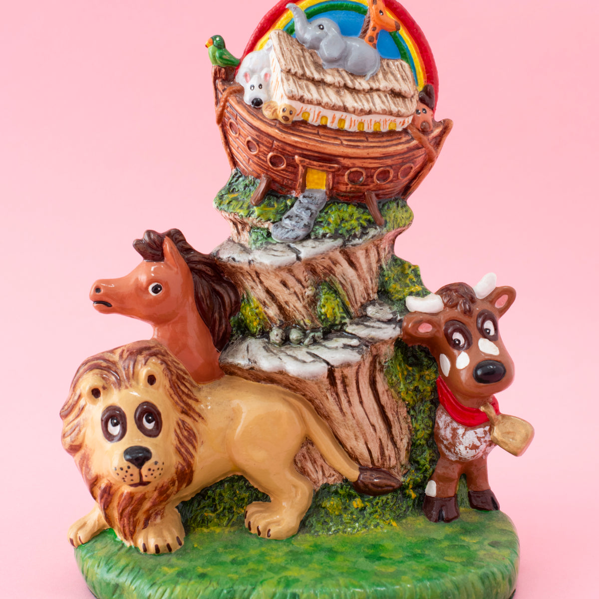 Vintage Noah's Ark Chalkware – Kitsch & Color
