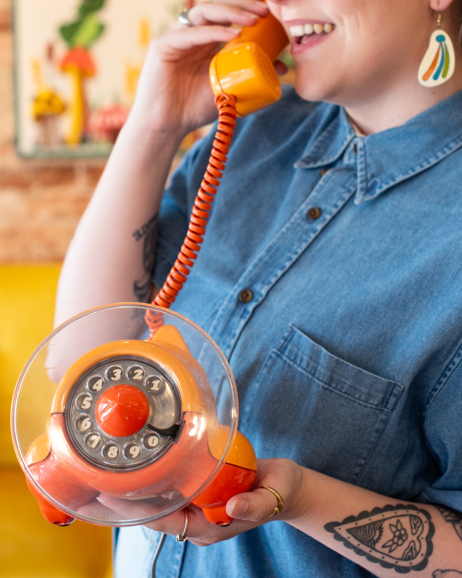 Rare Vintage Plane Telephone