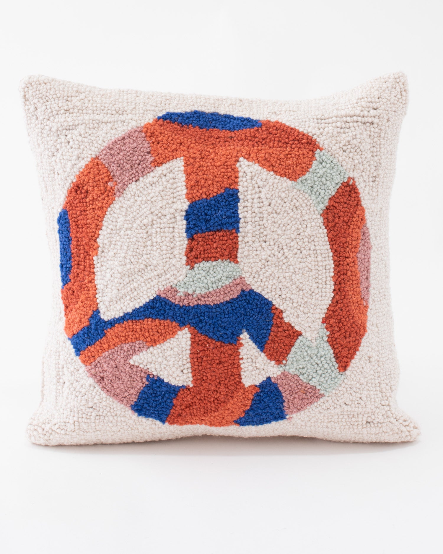 Peace Sign Hook Pillow