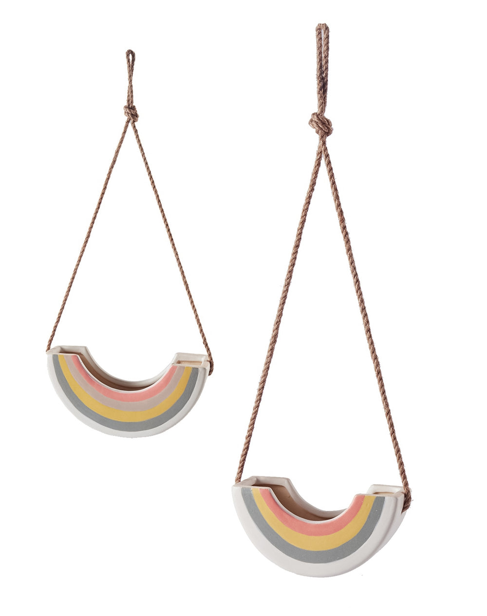Hanging Rainbow Planter