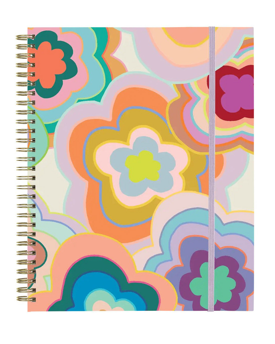 Trippy Floral Perpetual Planner