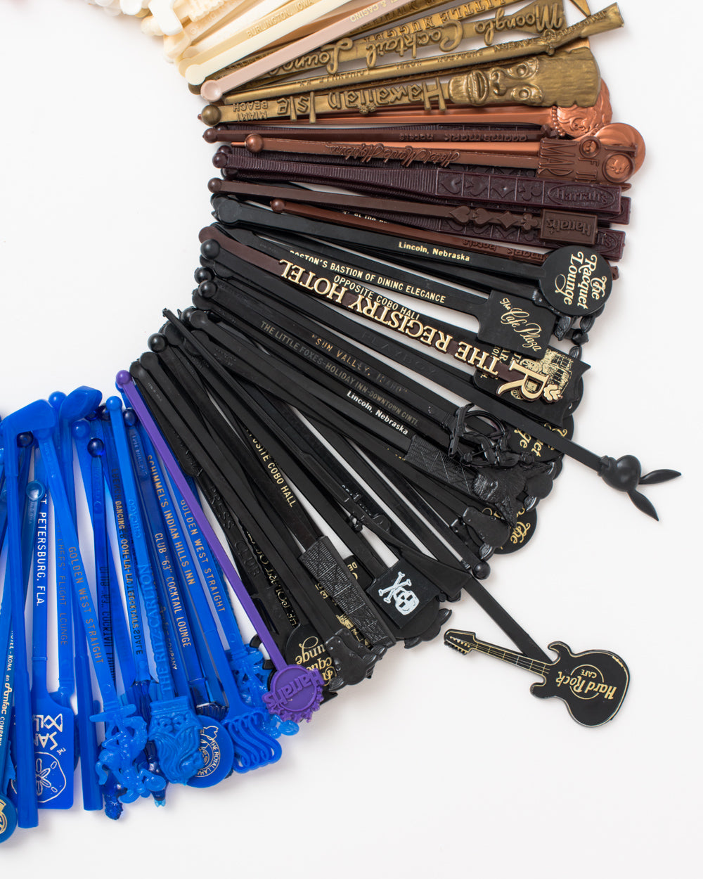 Vintage Swizzle Sticks Grab Bag